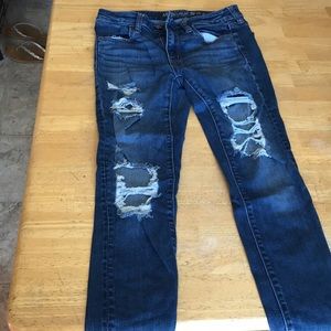 American Eagle Size 6 Denim Skinny Jeans